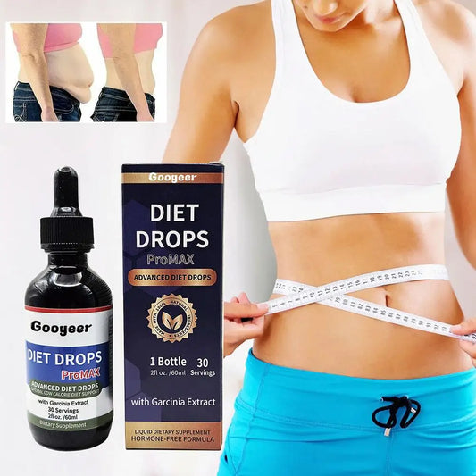  Slimming Weight Loss Drops Burn Fat Anti Cellulite Effective L1J9