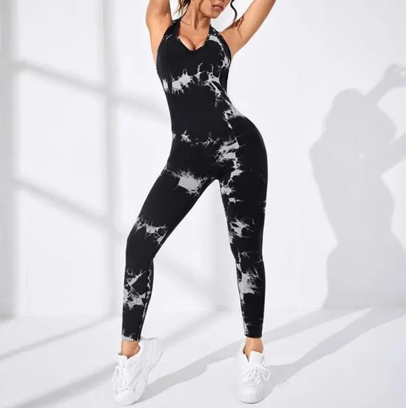 Sexy Backless Sling Women Full Seasons Jumpsuit