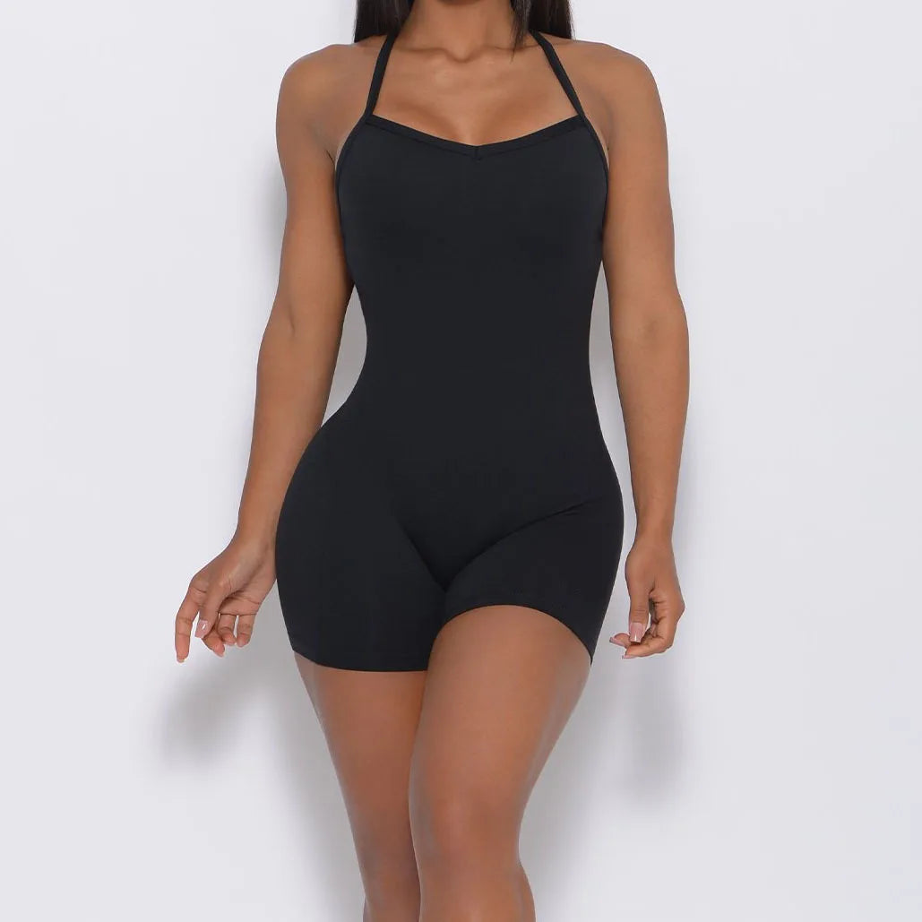 Yoga Backless One-piece Fitness Suit