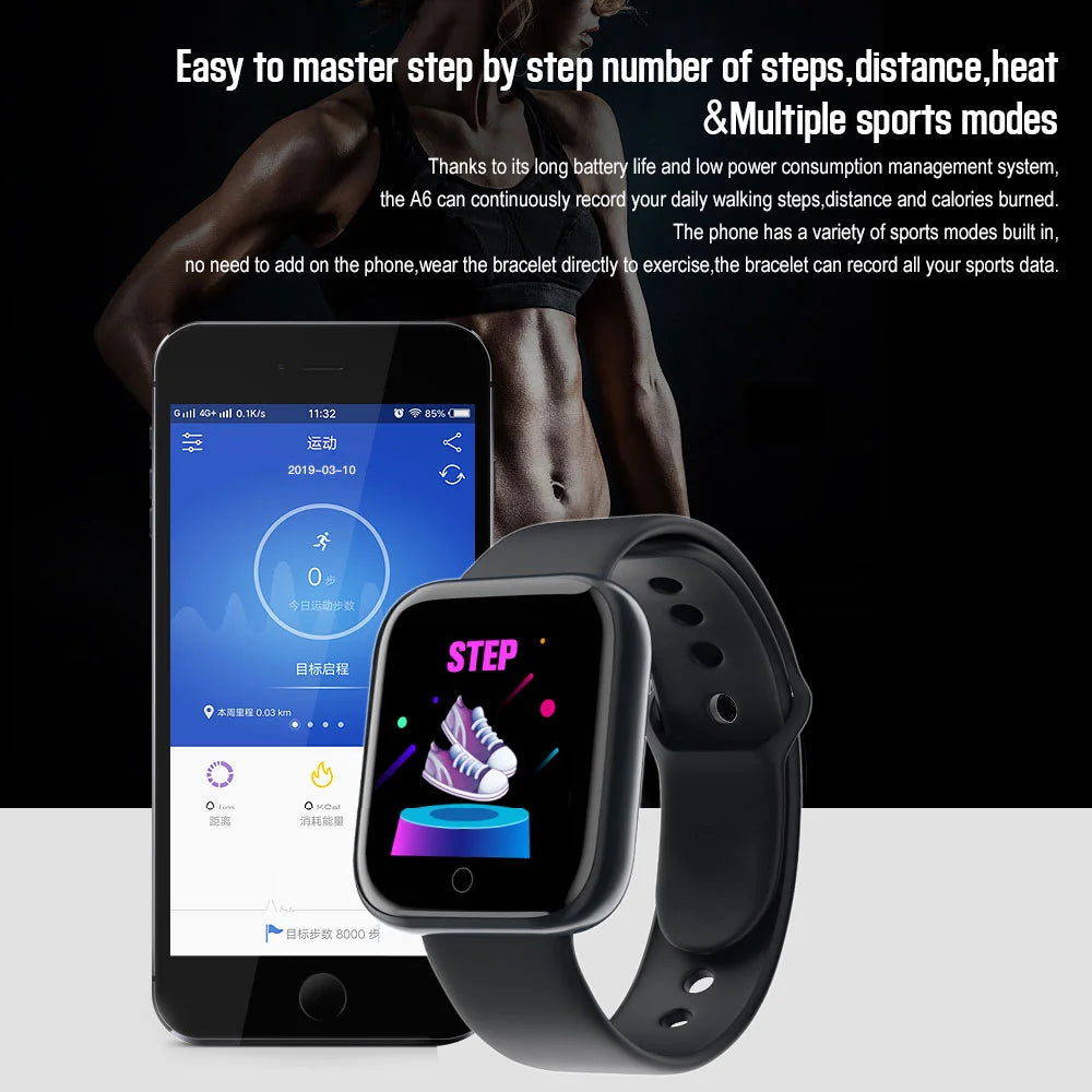 "Elevate Your Health Game: Versatile Smart Watch for Men and Women – Monitor Heart Rate, Blood Pressure, and Fitness!"